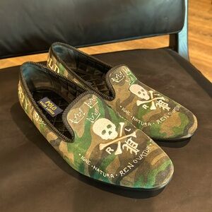 Polo RL men’s smoking slippers. Size 9d